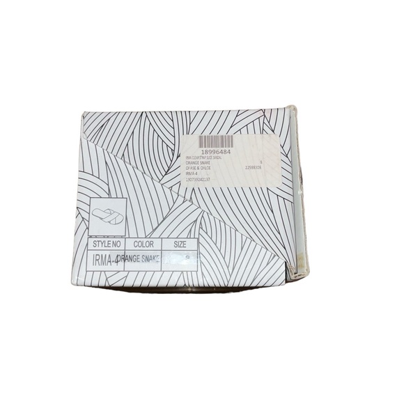 Vibrant Clear Criss-Cross Slides With Animal Print Soles - Picture 8 of 8